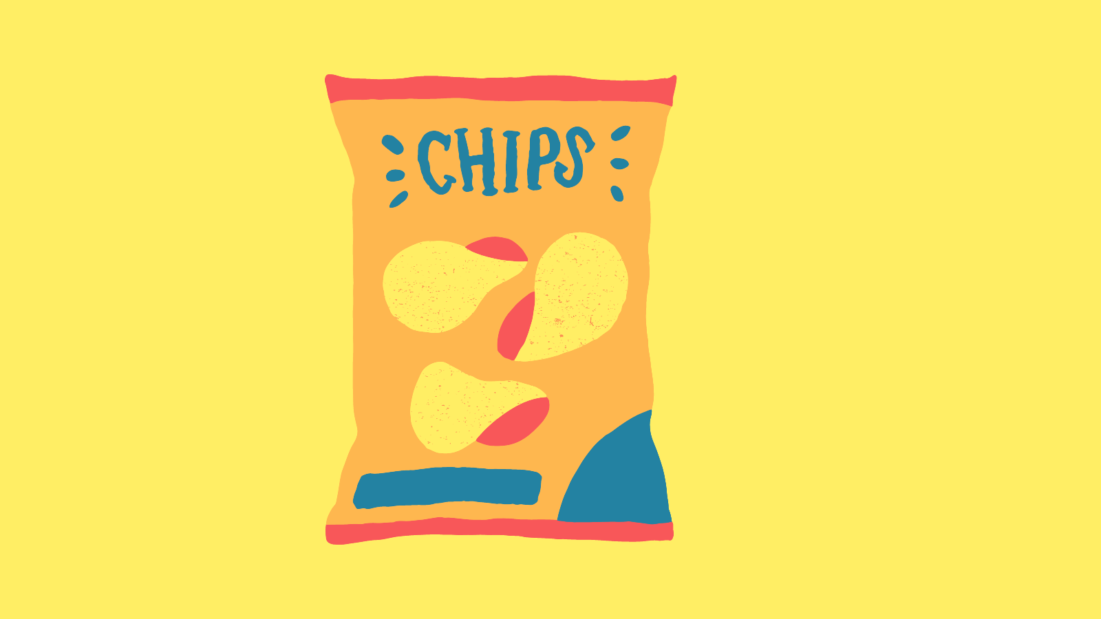 A bag of chips