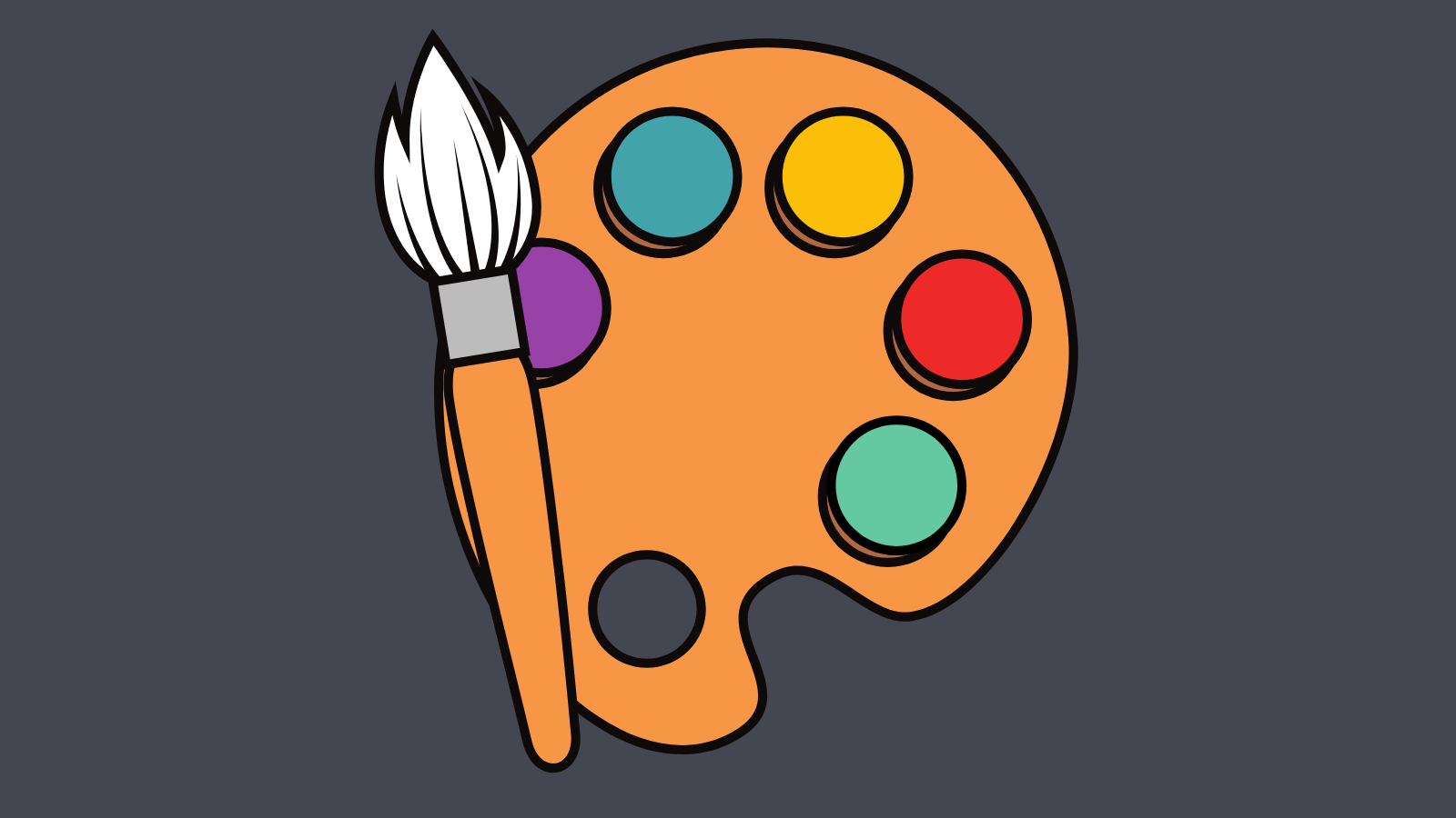 A painters palette