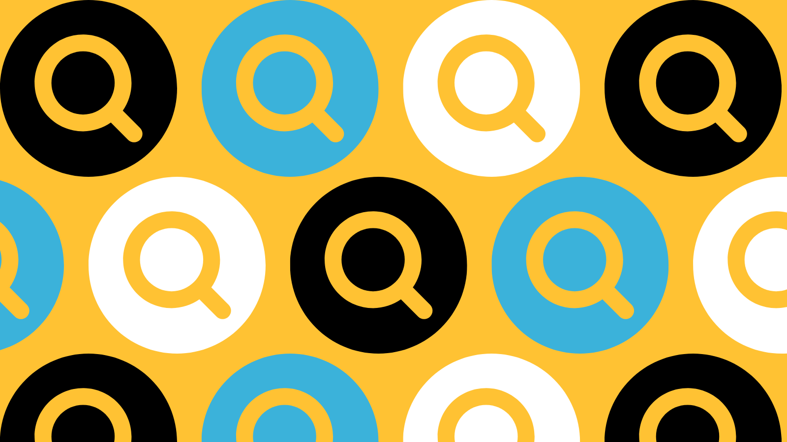 A repeating pattern of magnifying glass icons (2)