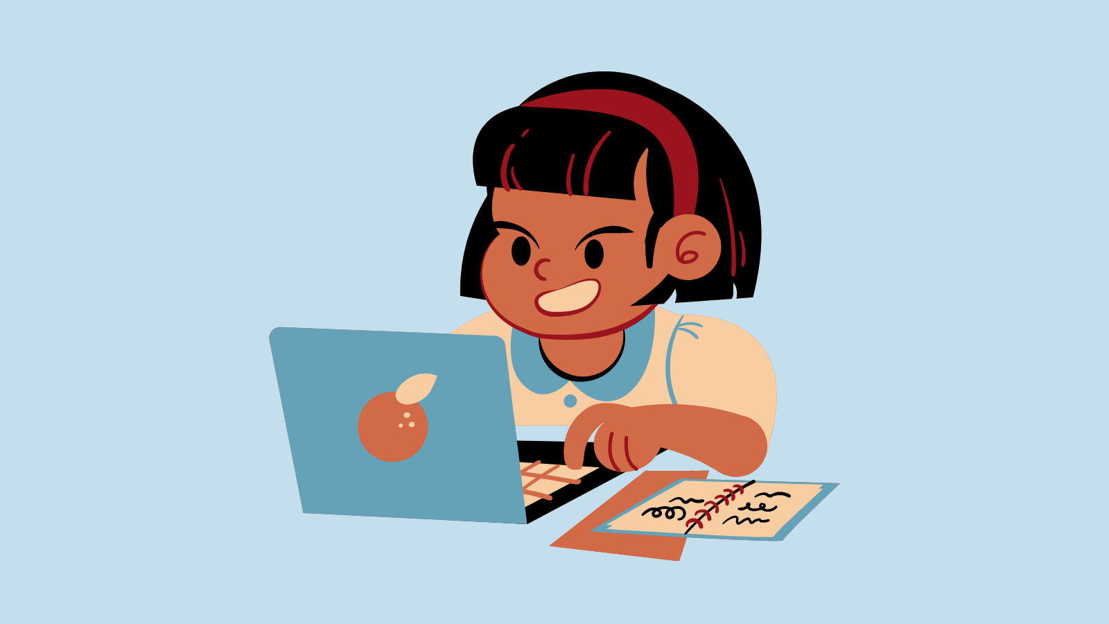 Child on Computer