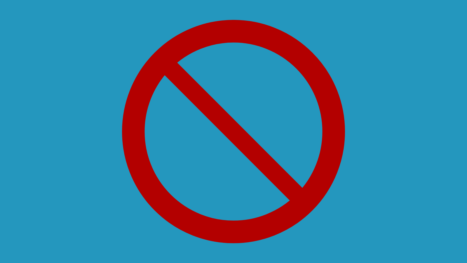 No Sign