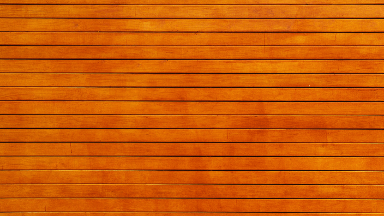 An orange panel wall