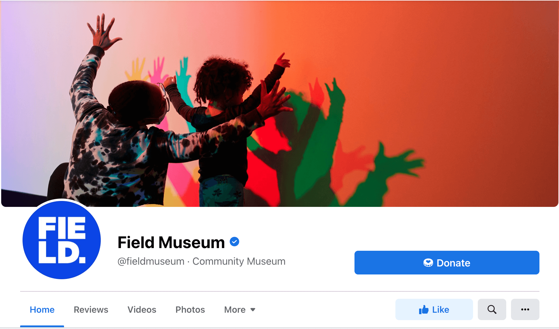 The Field Museum's page header