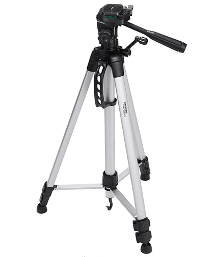 A camera tripod