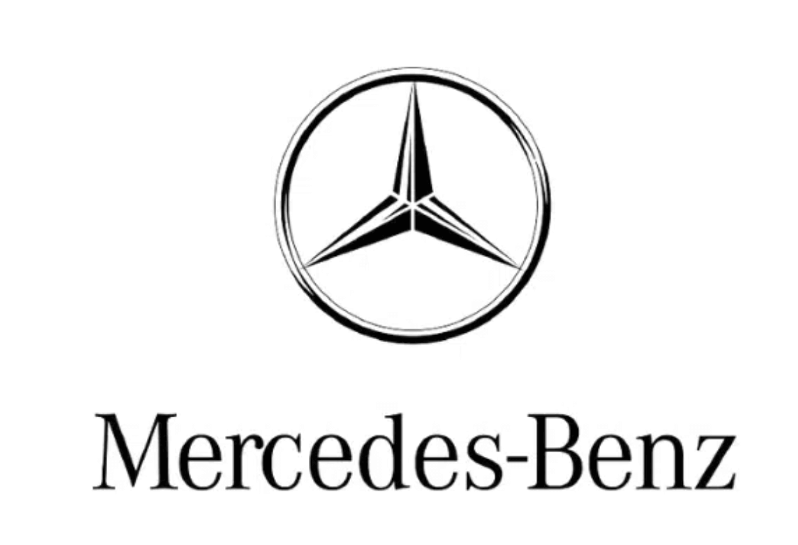 The Mercedes-Benz logo and brand name