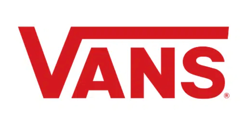 The Vans logo: The word VANS with a horizontal line from the V over the rest of the letters