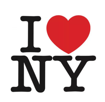 The I heart NY logo