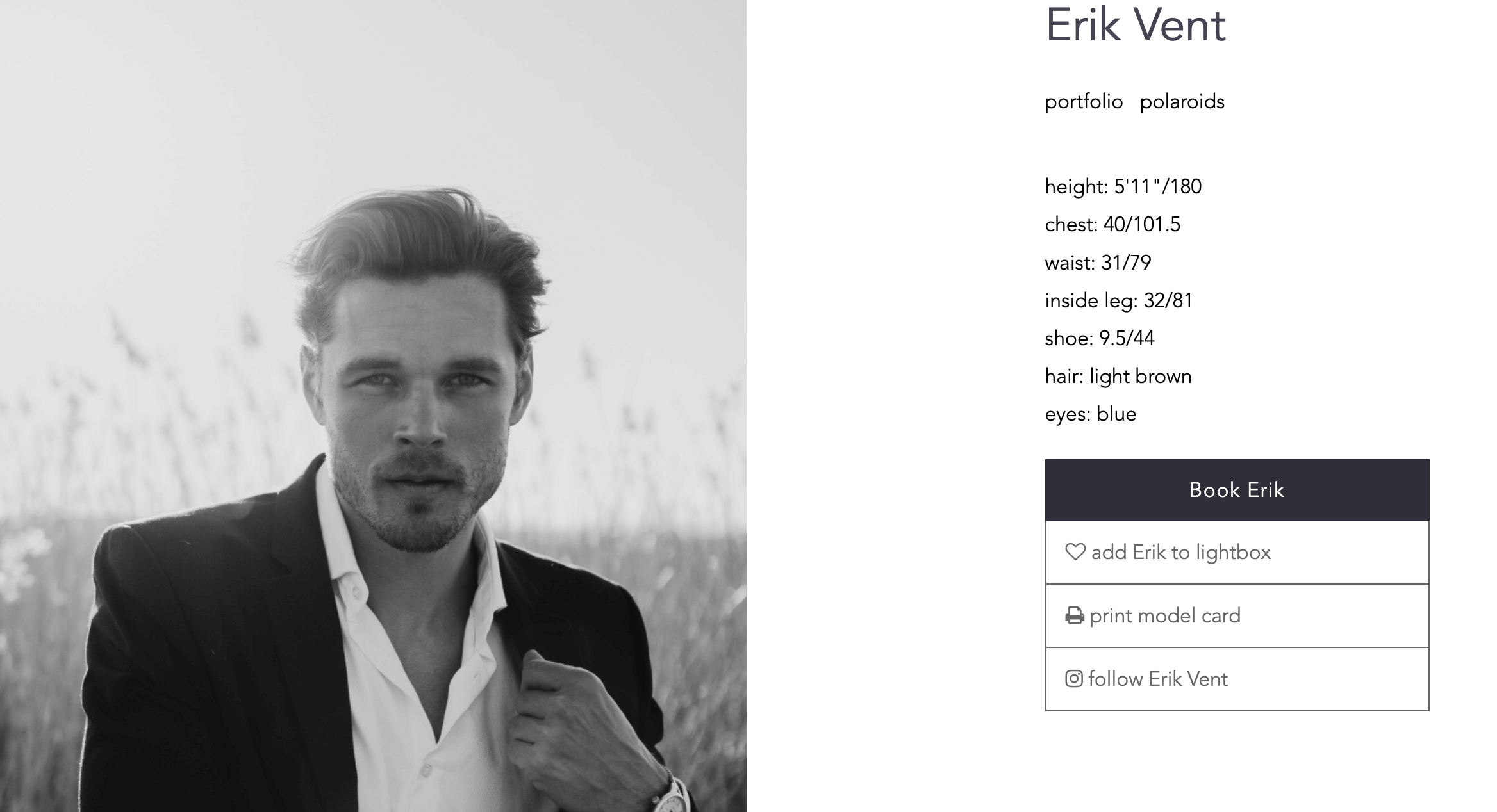 Erik Vent's homepage