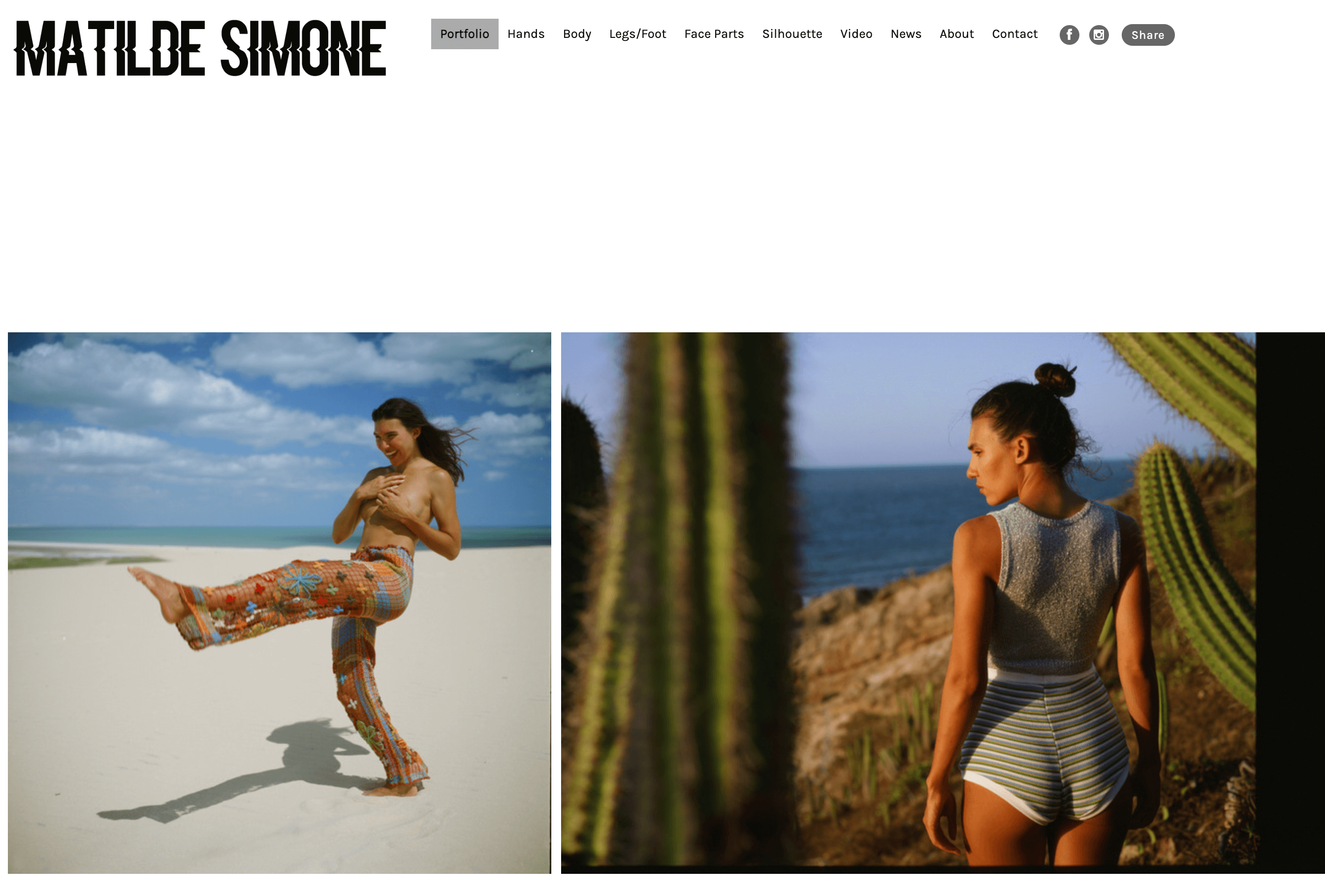 Matilde Simone's homepage