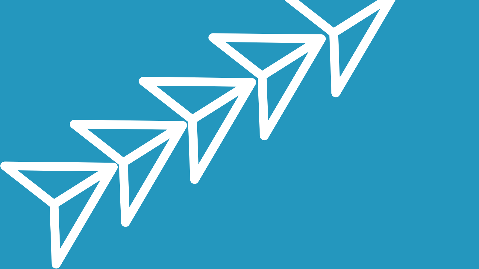 A paper airplane icon