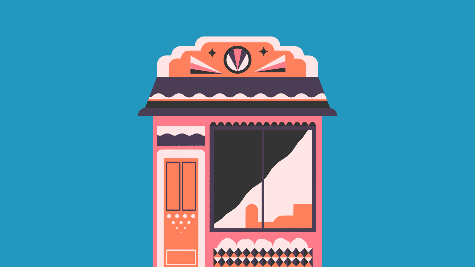 A cute little storefront