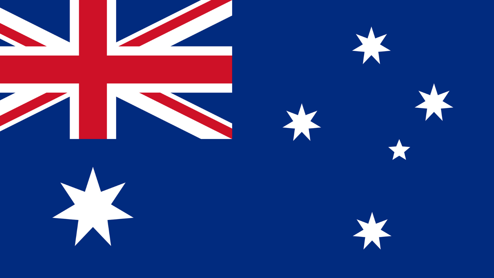 The Australian flag