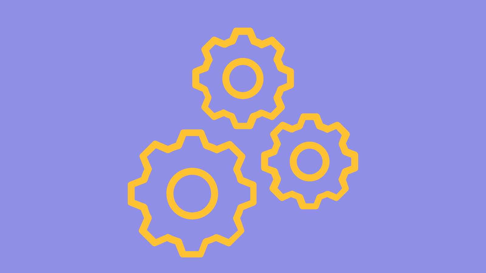 Three gears