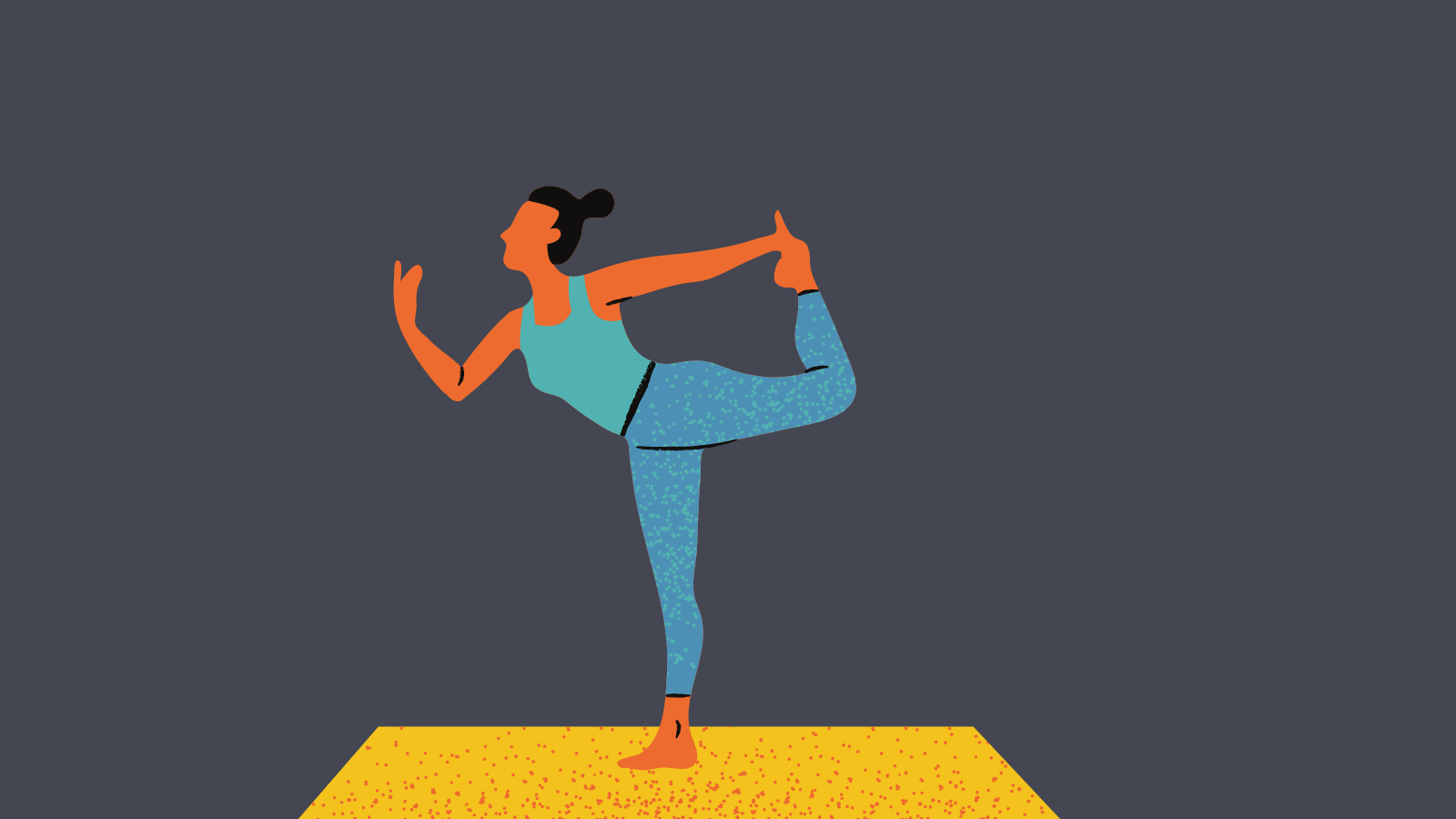 Woman doing yoga