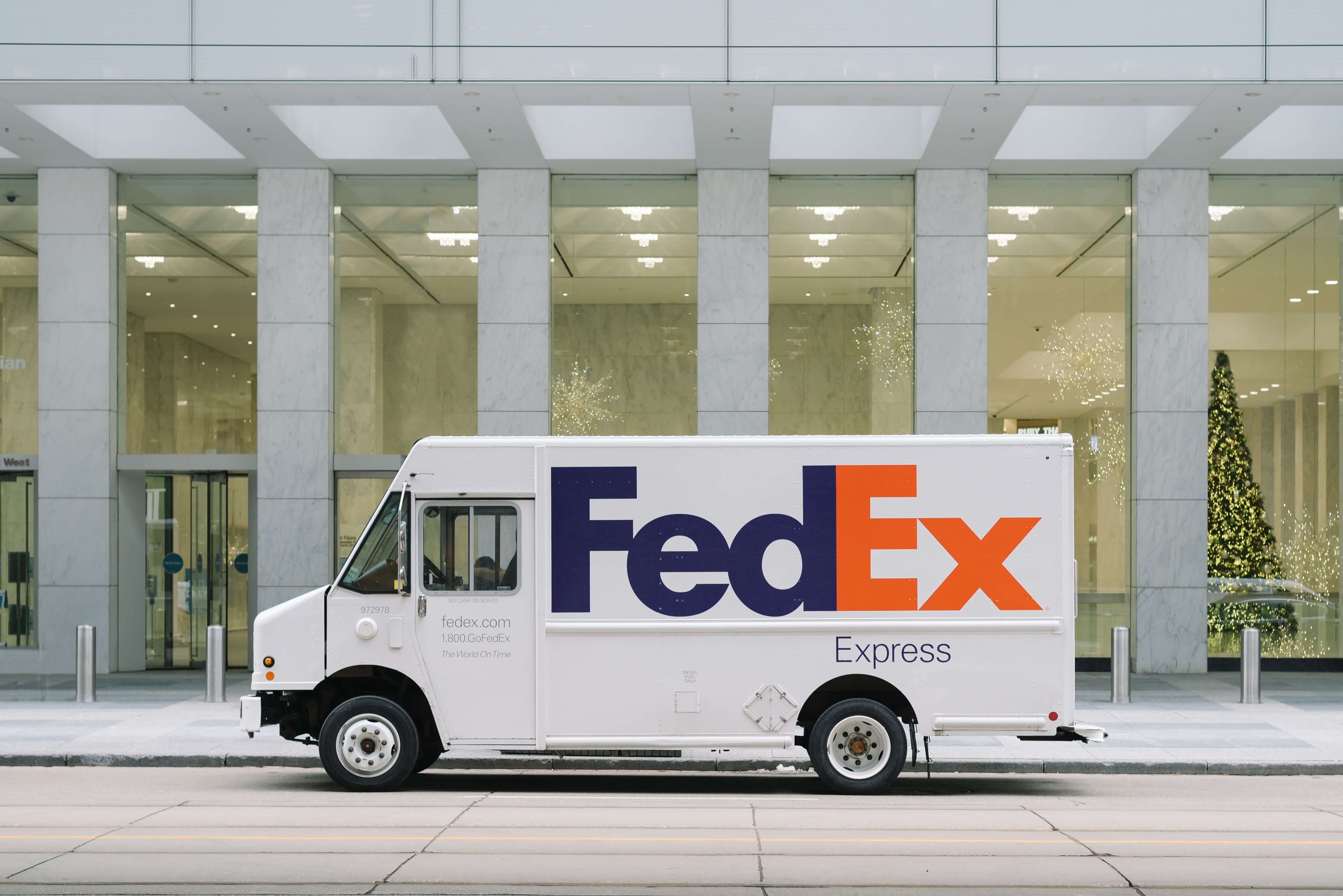 A FedEx Truck