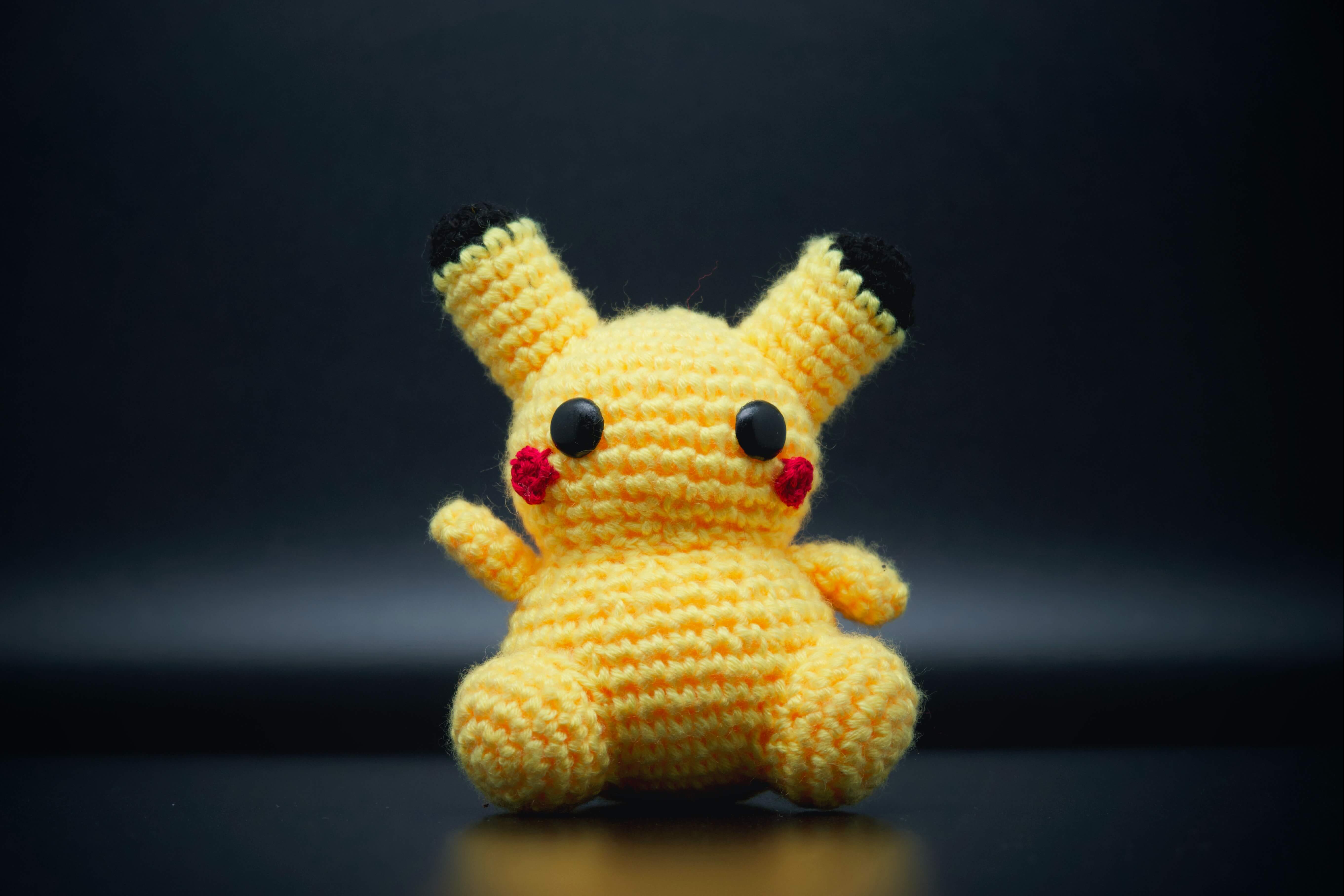 A crotched Pikachu toy