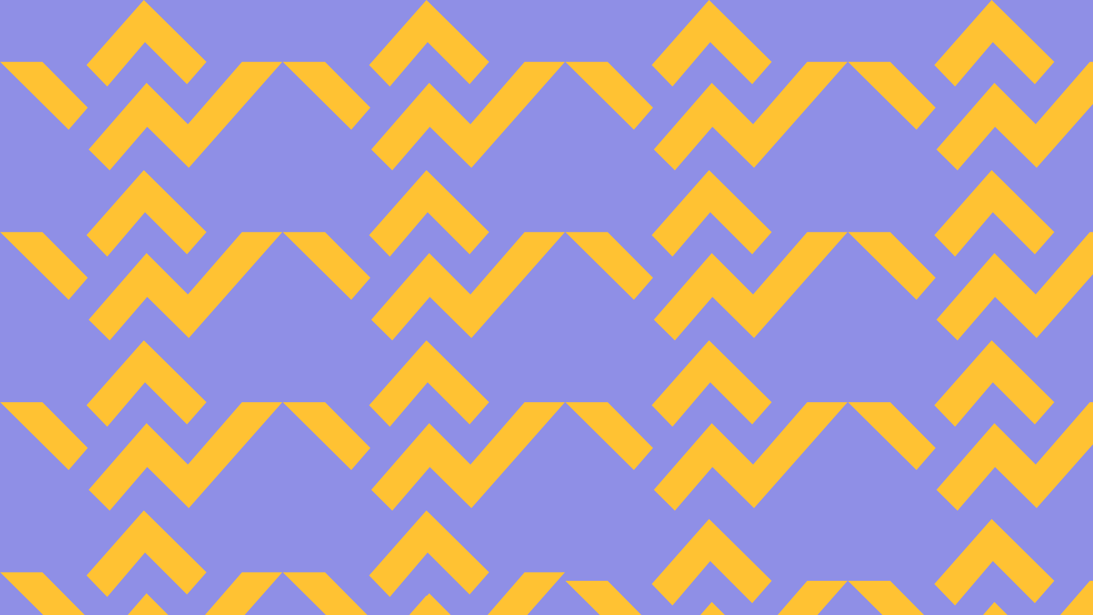 An abstract logo in a repeating pattern